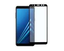 Защ. стекло Samsung A8+ 2018 Full черное