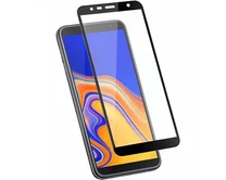 Защ. стекло Samsung J4+ 2018/J6+ 2018 Full черное