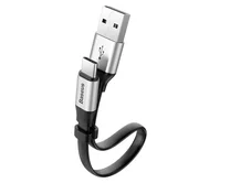 Кабель Baseus Nimble Type-C - USB черный, 0,23м