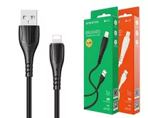 Кабель Borofone BX37 Lightning - USB черный, 1м