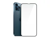 Защ. стекло iPhone 12 Pro Max 6D (тех упак) черное