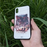 Чехол iPhone 12/12 Pro KSTATI Glass Wild Art