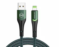 Кабель McDodo CA-7841 lightning - USB зеленый, 1,2м