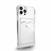 Чехол iPhone X/XS TPU CardHolder (прозрачный)