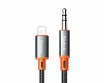 AUX McDodo CA-0780 Lightning - 3.5мм, 1,2м, черный