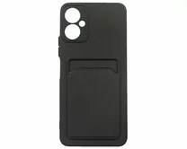 Чехол Tecno Spark 9 Pro TPU CardHolder (черный)