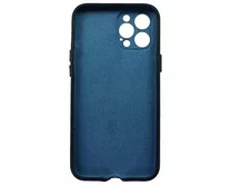 Чехол iPhone 12 Pro Max Leather Magnetic (темно-синий)