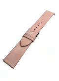 Ремешок Samsung/Huawei/Amazfit GTR 22mm leather band кожаный розовый #1