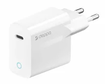 СЗУ-1USB-C Deppa, PD, 20W, белый