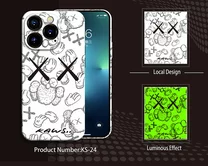 Чехол iPhone 14 Pro Max LUXO Kaws (KS-24)