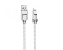 Кабель Hoco U113 Lightning - USB серебро, 1м