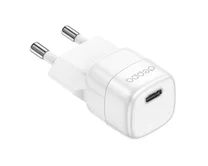 СЗУ-1USB-C Deppa PD, 20W, mini GaN, белый