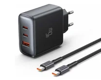 СЗУ-1USB + 2USB-C McDodo-CH-4861+кабель Type-C-Type-C, PD 45W, черный