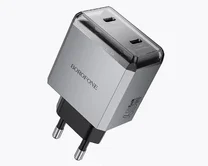 СЗУ-2USB-C Borofone BN21, PD40W, серый