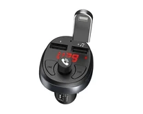 FM Modulator Hoco E41 Bluetooth, 2USB, microUSB, черный