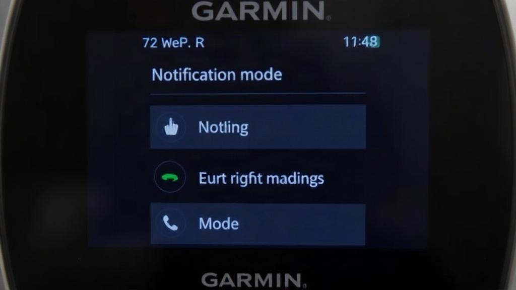 Настройка уведомлений и режимов на Garmin. Как устроены уведомления в Garmin